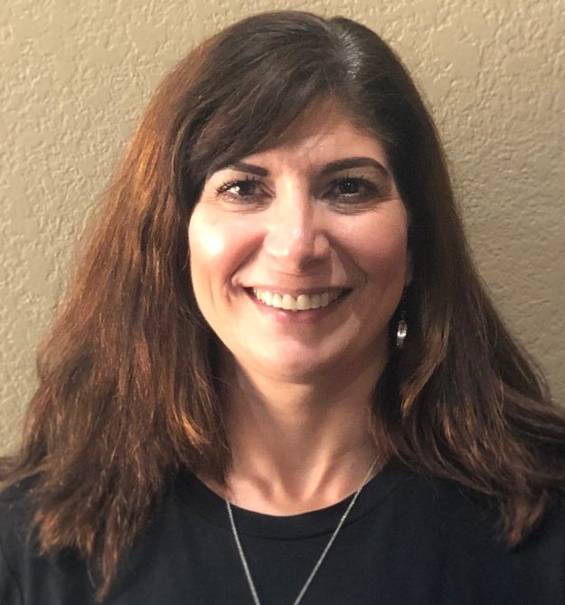 Patricia Pennington in black warriors heart t-shirt