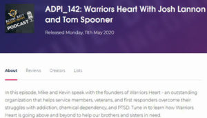 Warriors Heart is an addiction and PTSD treatment center for active military, veterans, and first responders. Contact us today at (844) 448-2567.