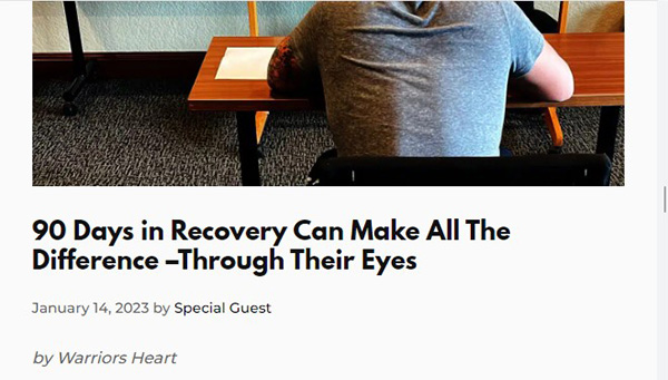 90 Days in Recovery Can Make All The Difference –Through Their Eyes