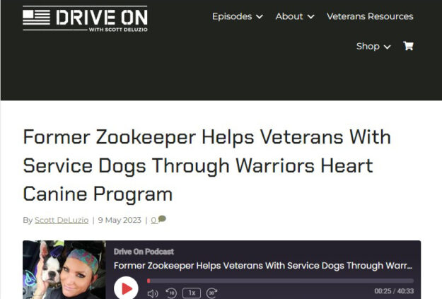 Former Zookeeper Helps Veterans With Service Dogs Through Warriors Heart Canine Program - Warriors Heart is an addiction and PTSD treatment center for active military, veterans, and first responders. Contact us today at (844) 448-2567.