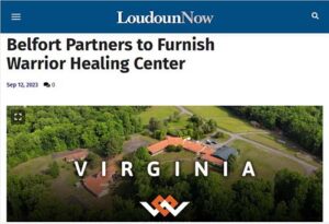 Belfort Partners to Furnish Warrior Healing Center- Warriors Heart featured in Through Their Eyes Series - Warriors Heart is an addiction and PTSD treatment center for active military, veterans, and first responders. Contact us today at (844) 448-2567.