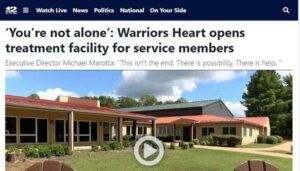 ‘You’re not alone’: Warriors Heart opens treatment facility for service members