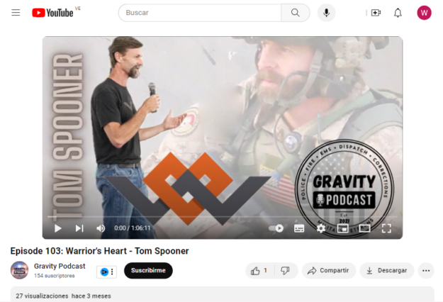 Episode 103 Warriors Heart - Tom Spooner