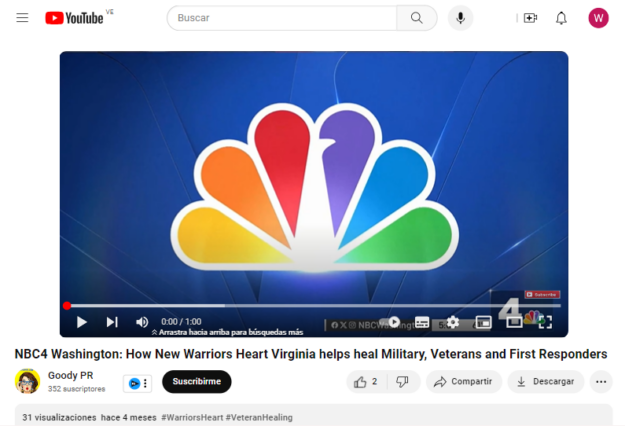 NBC4 Washington How New Warriors Heart Virginia helps heal Military, Veterans and First Responders