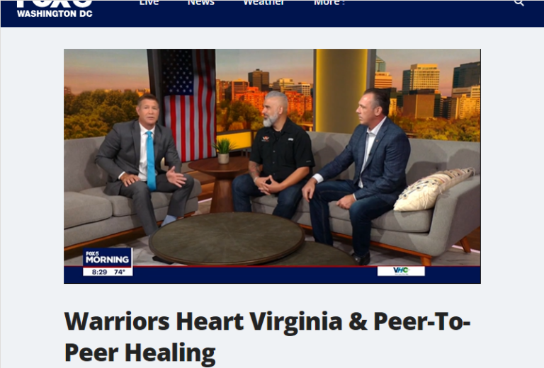 Warriors Heart Virginia & Peer-To-Peer Healing