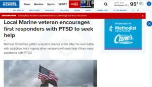 Warrioirs heart - KENS5 - Local Marine veteran encourages first responders with PTSD to seek help