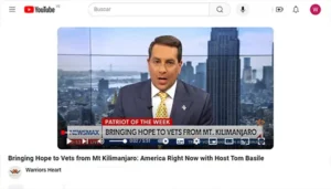Bringing Hope to Vets from Mt Kilimanjaro America Right Now with Host Tom Basile