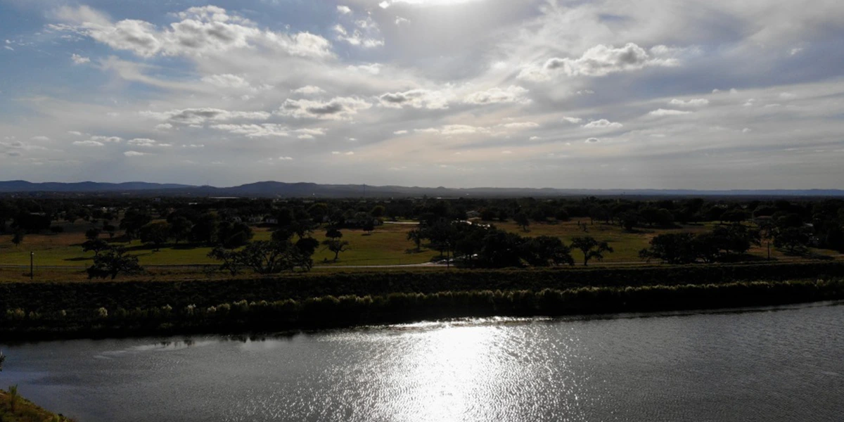 warriors heart texas lakeside location exterior lake aerial 01