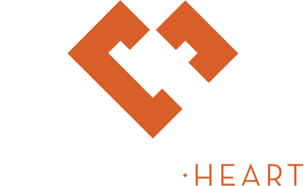warriors heart logo white