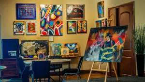 thumbnail feature art therapy showcase in corner